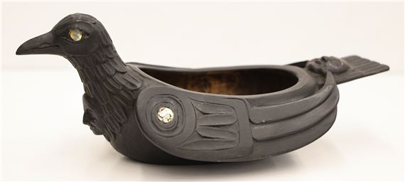 Bird and Moon Grease Bowl by Ken Kidder, 2005