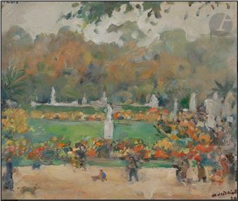 The Luxembourg Gardens in Paris - Nikolay Milioti