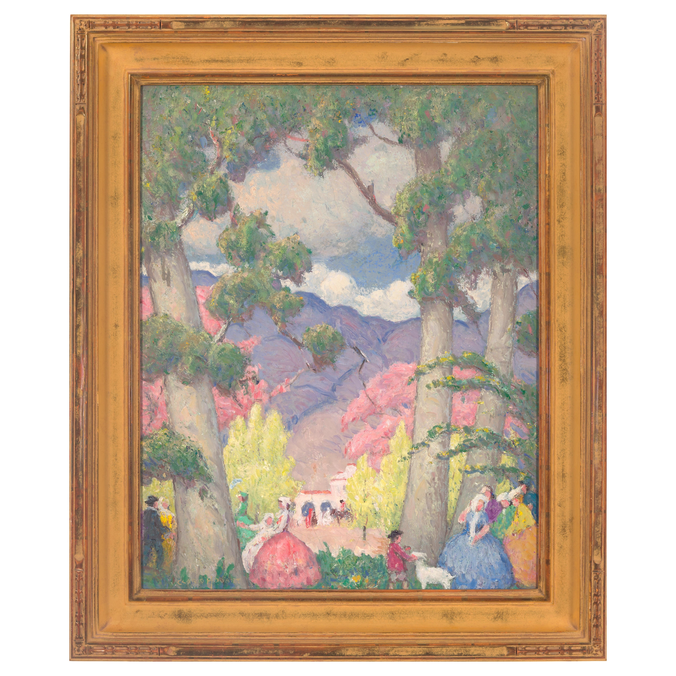 Artwork by Clark Hobart, Other Days, Made of oil on canvas