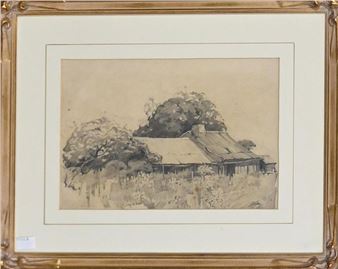 OLD COTTAGE - J.J. Hilder