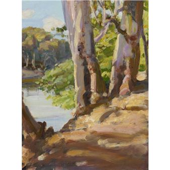 Mountain Stream - John Longstaff