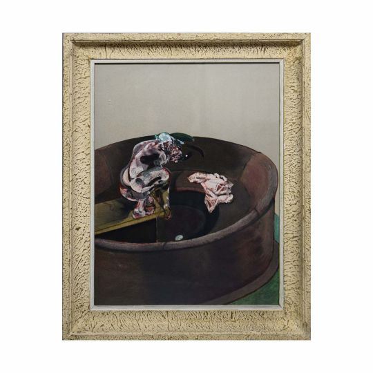 Francis Bacon | PORTRAIT OF GEORGE DYER CROUCHING (1966) | MutualArt