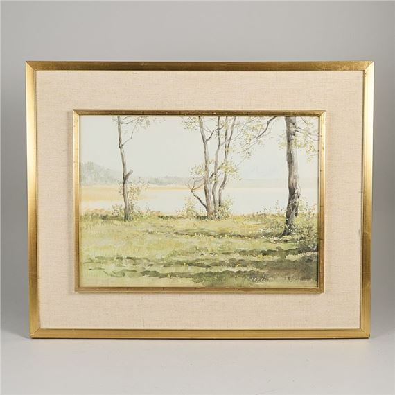 Sweden. Landscape. Signed by Robert Högfeldt, July 28