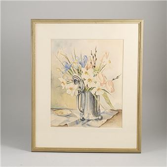 akvarell - Estrid Lindahl