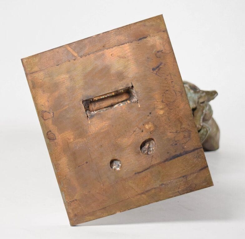 Artwork by Roberta Baskin Shefrin, Roberta Baskin Shefrin Patinated Bronze Nude, Made of bronze