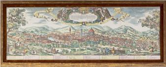 Veduta Della Cita Di Firenze dal Muricciolo del porto dei Padri di San Francesco al Monte - Valerio Spada‏