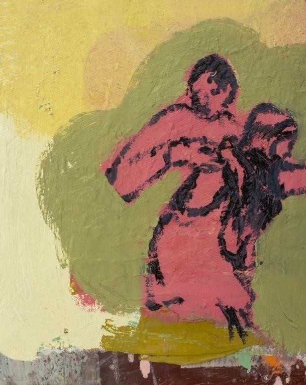 Artwork by Sybille Rath, Zusammen, Made of Oil on Board