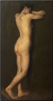 Standing Female Nude - Eva Springer