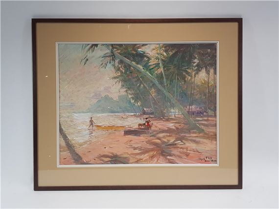 Bora Bora -  située et - Guy Huze