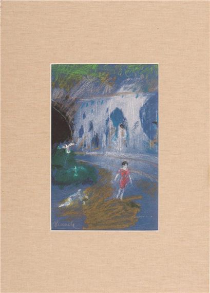 Figura em jardim - Júlio Resende