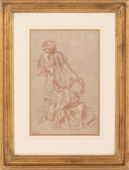 Le marriage - Louis-Joseph Watteau