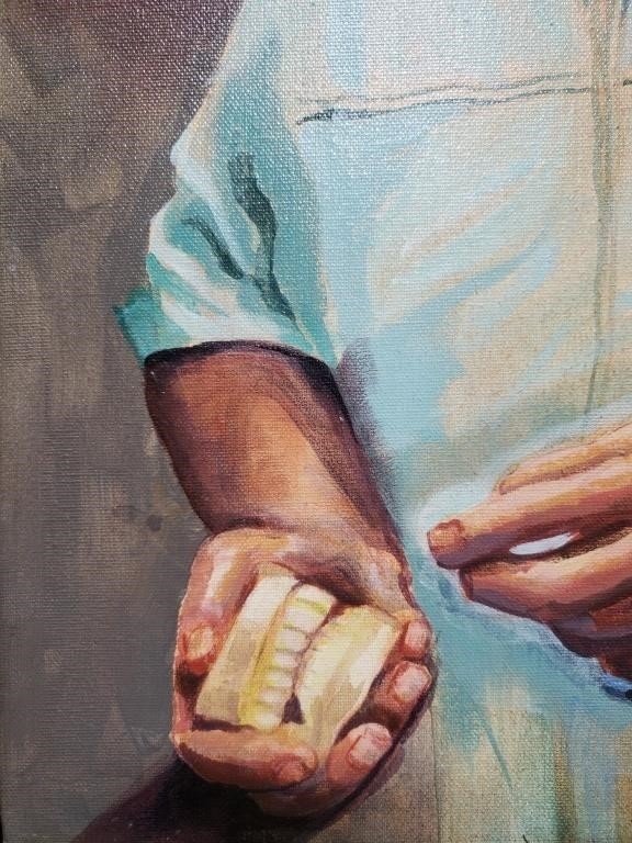 Artwork by Althea Harper, Image 24" x 18", Made of oil painting on canvas