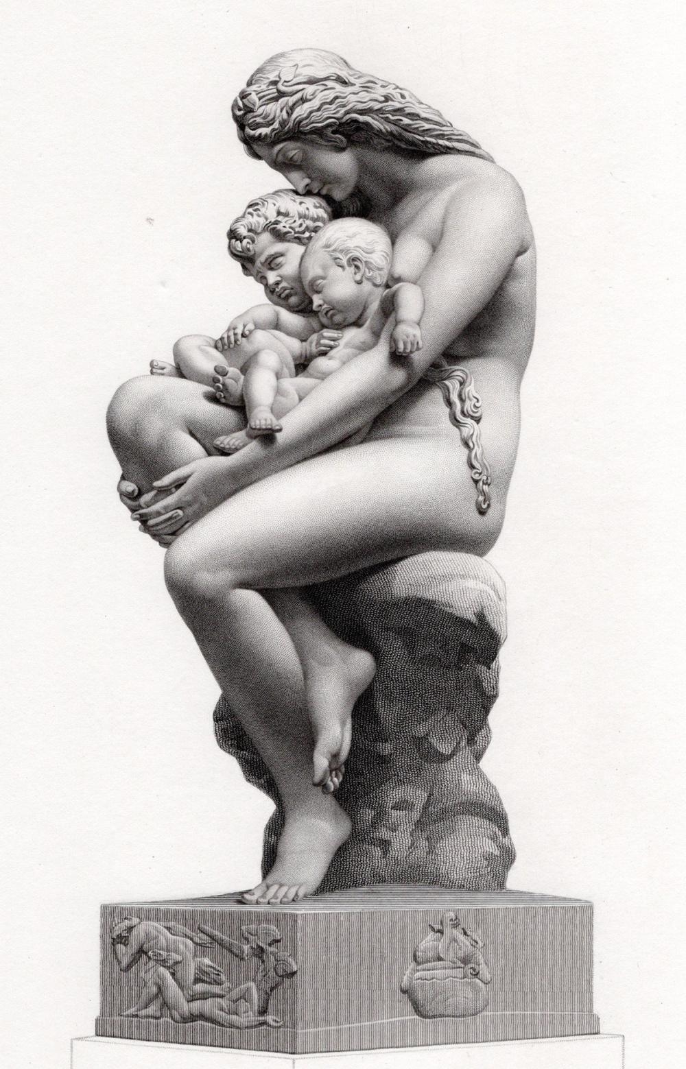 Auguste Hyacinthe Debay | The First Cradle (1856) | MutualArt