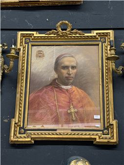 Portrait du Cardinal Mercier, archevêque de Malines - Nestor Cambier