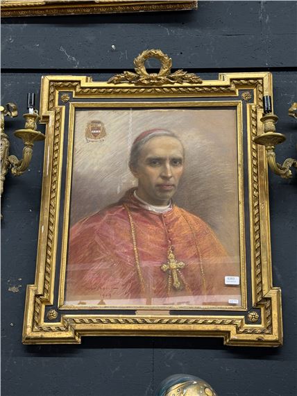Portrait du Cardinal Mercier, archevêque de Malines - Nestor Cambier