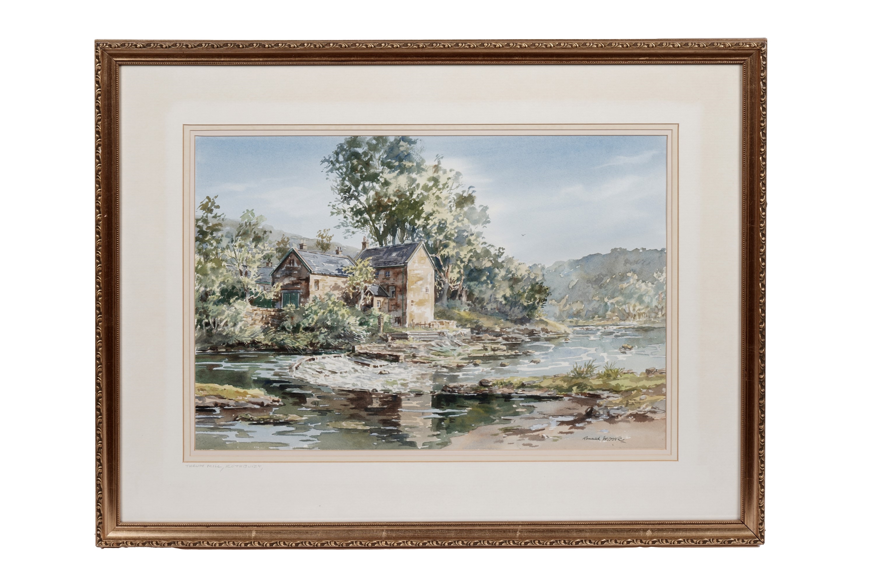 Artwork by Ronald Lambert Moore, Rothbury | watercolour