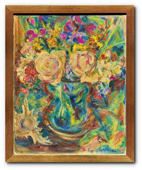 Květinová váza - Eugenie Spielmann