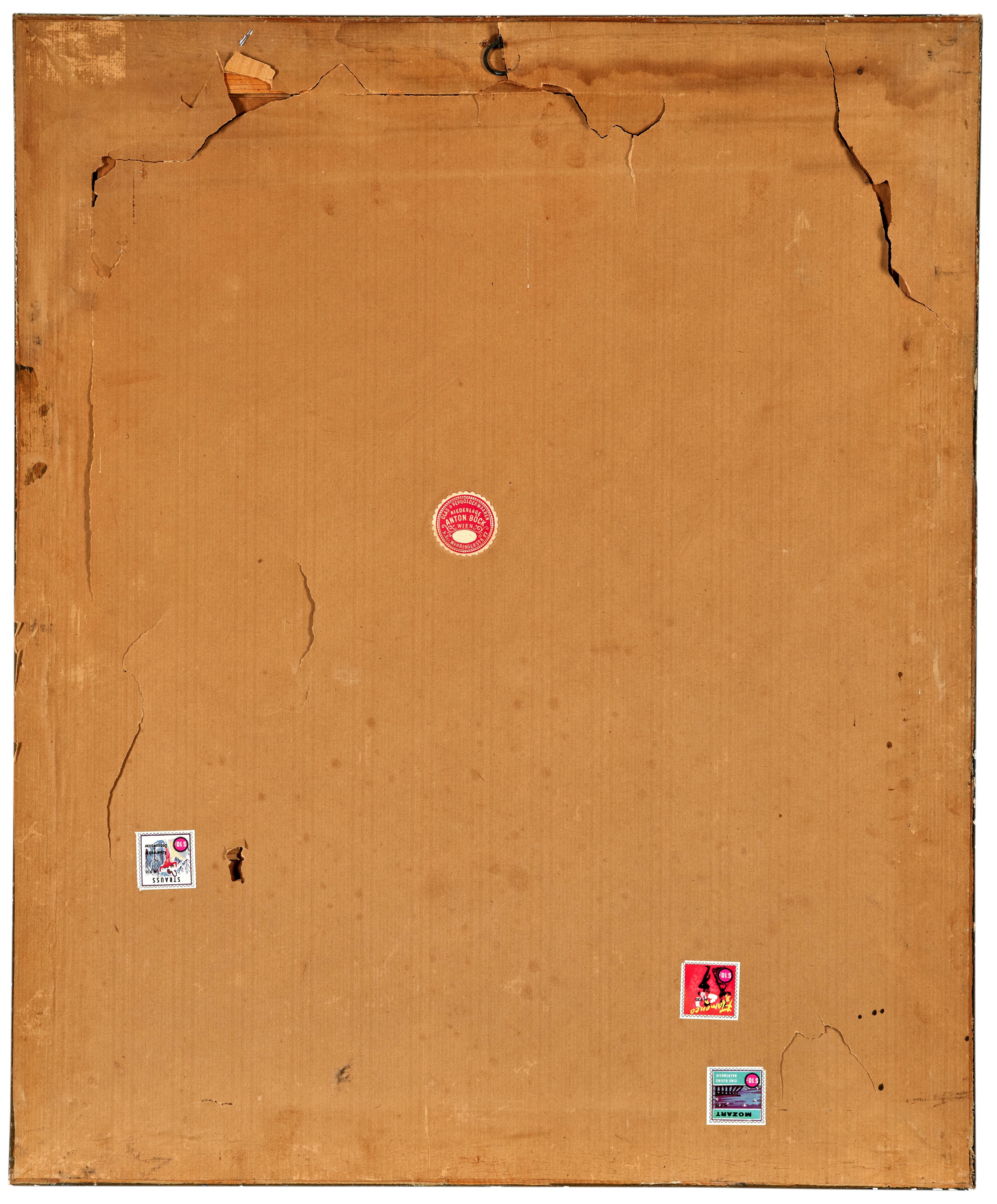 Artwork by Alfred Edler von Pflügl, Venedig, Partie an der Rialtobrücke, Made of oil on canvas laid down on board