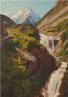 Badgastein, Bärenfall in Nassfeld - Leopold Rothaug