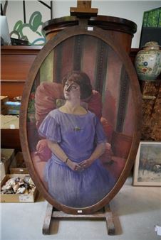 Portrait de femme - Robert Mahelin