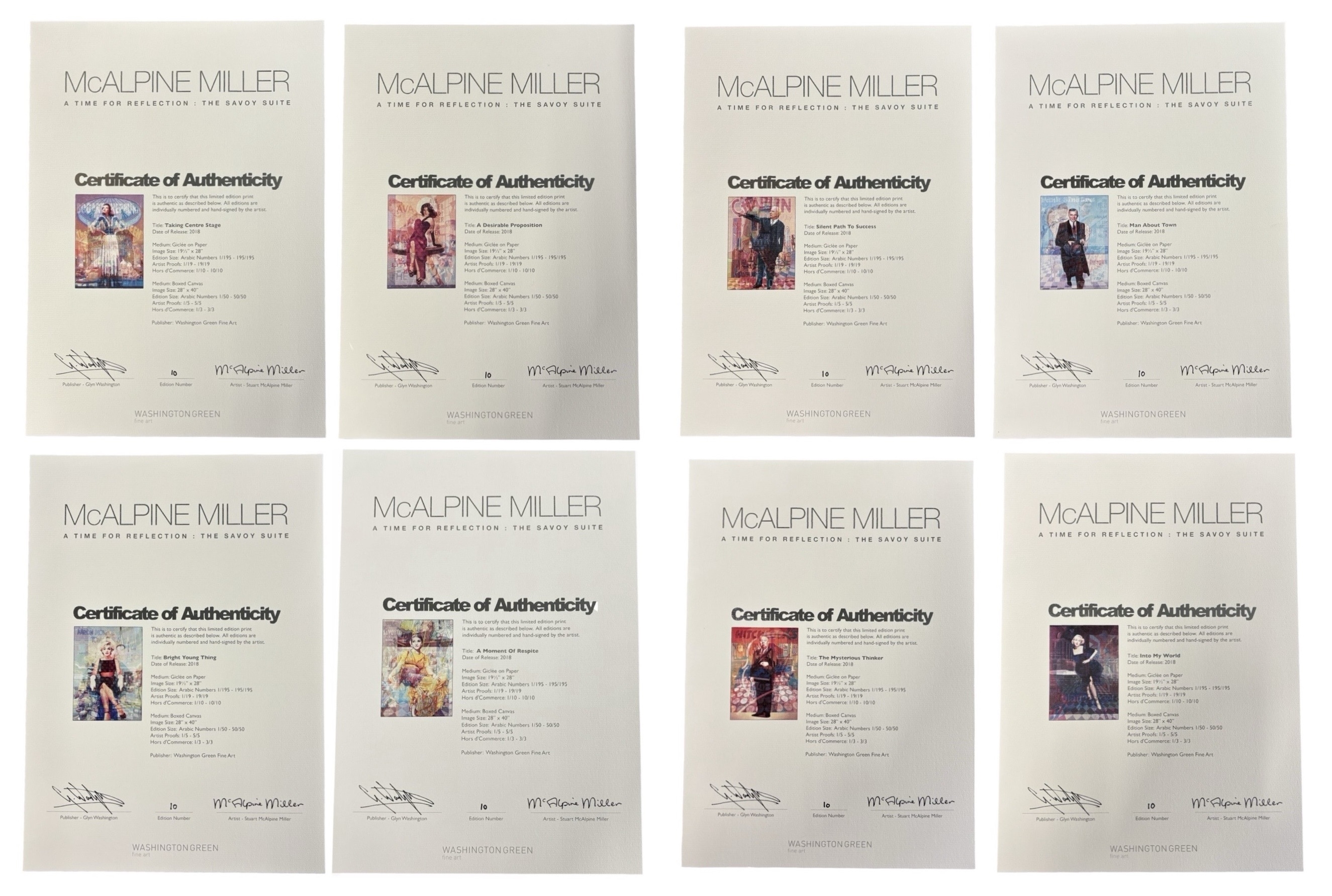 Stuart McAlpine Miller | STUART McALPINE MILLER LIMITED EDITION PRINTS ...