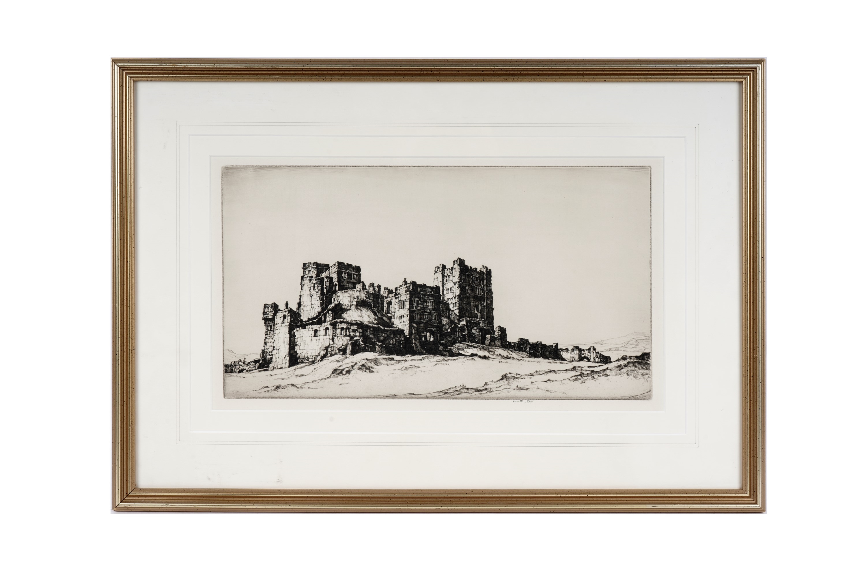 Kenneth Steel | Kenneth Steel - The Castle | etching | MutualArt