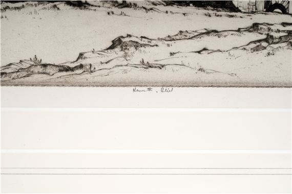 Kenneth Steel | Kenneth Steel - The Castle | etching | MutualArt