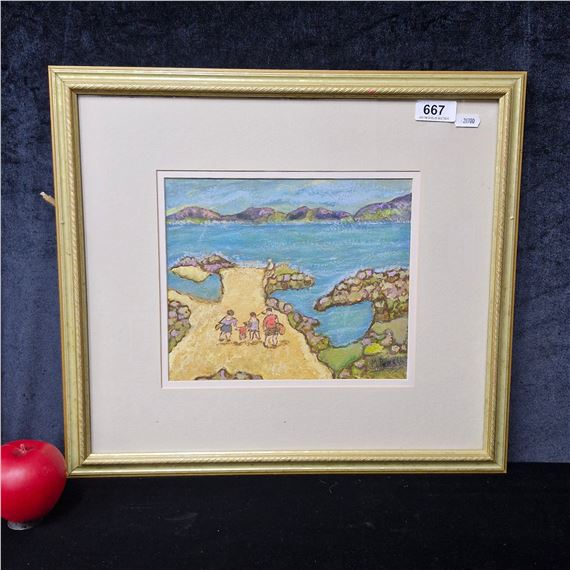 Rocky Seascape - Moila Powell