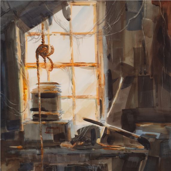 Kandra Kay | Shed Interior | MutualArt