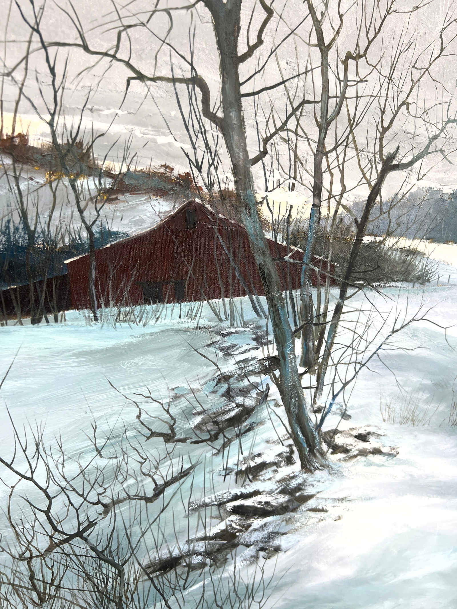 Artwork by Charles Pitcher, Penna Hardwoods, Made of Oil on canvas