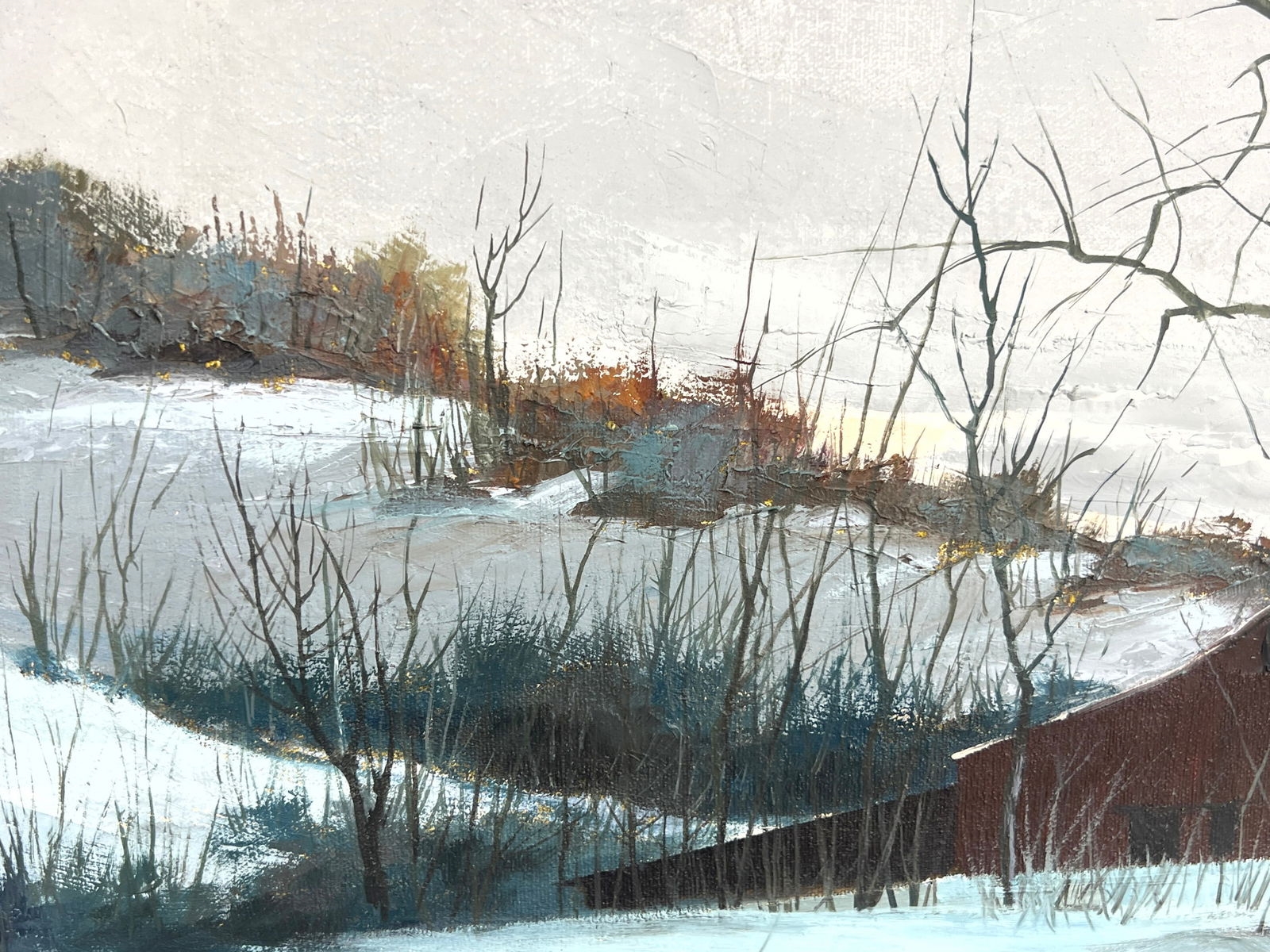 Artwork by Charles Pitcher, Penna Hardwoods, Made of Oil on canvas