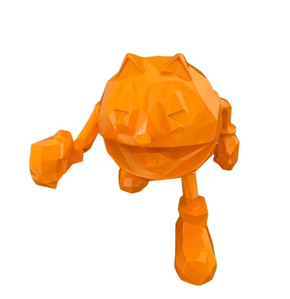 Richard Orlinski | Pac Man Orange | MutualArt
