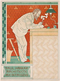 Paul Hankar / Architecte. 1894 - Adolphe Crespin