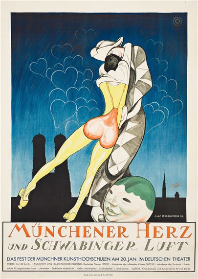 Münchener Herz und Schwabinger Luft by Olaf Gulbransson, 1936