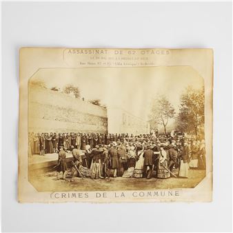 A Crimes de la Commune photomontage photograph - Ernest-Charles Appert