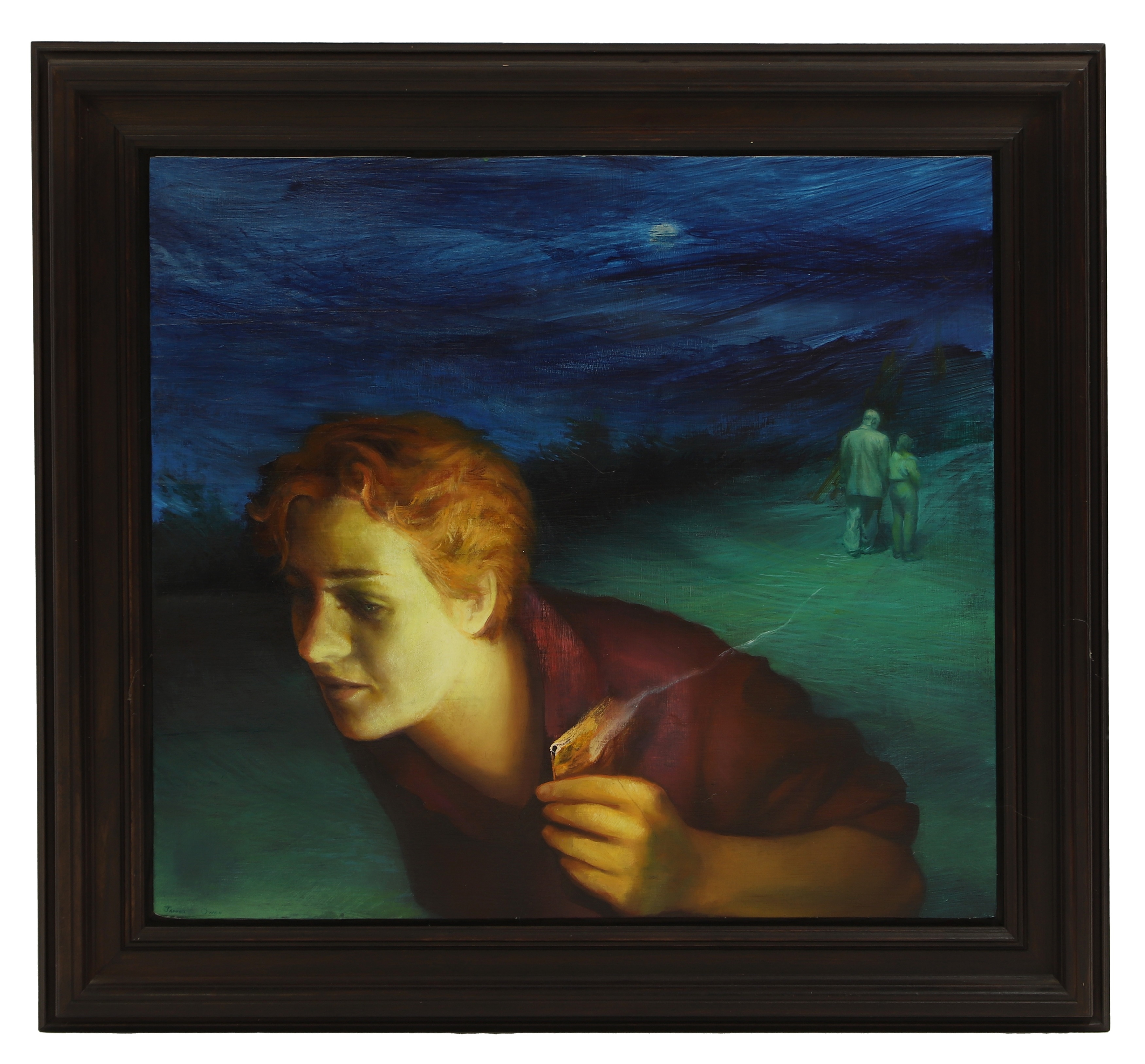 Artwork by Janet Owen, Nocturne, Made of oil on board