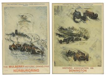 Historic Grand Prix Drivers' Association: Donington 100 Race Meeting 1988 - Francesco Scianna