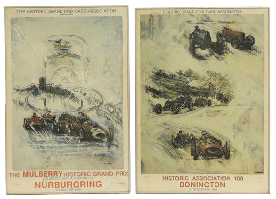 Historic Grand Prix Drivers' Association: Donington 100 Race Meeting 1988 - Francesco Scianna