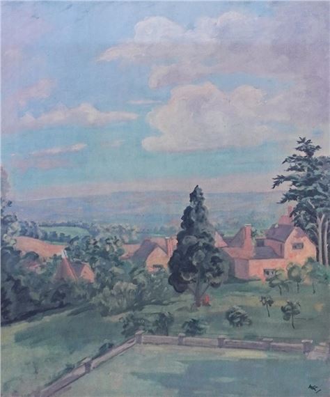 Sir Winston Churchill | View from Chartwell | MutualArt
