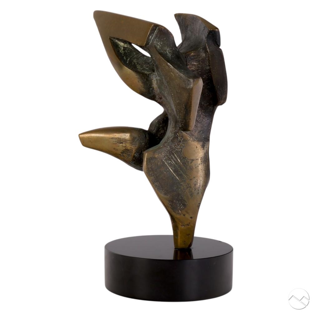 Mary Jane Kaufman | Abstract modern bronze sculpture | MutualArt