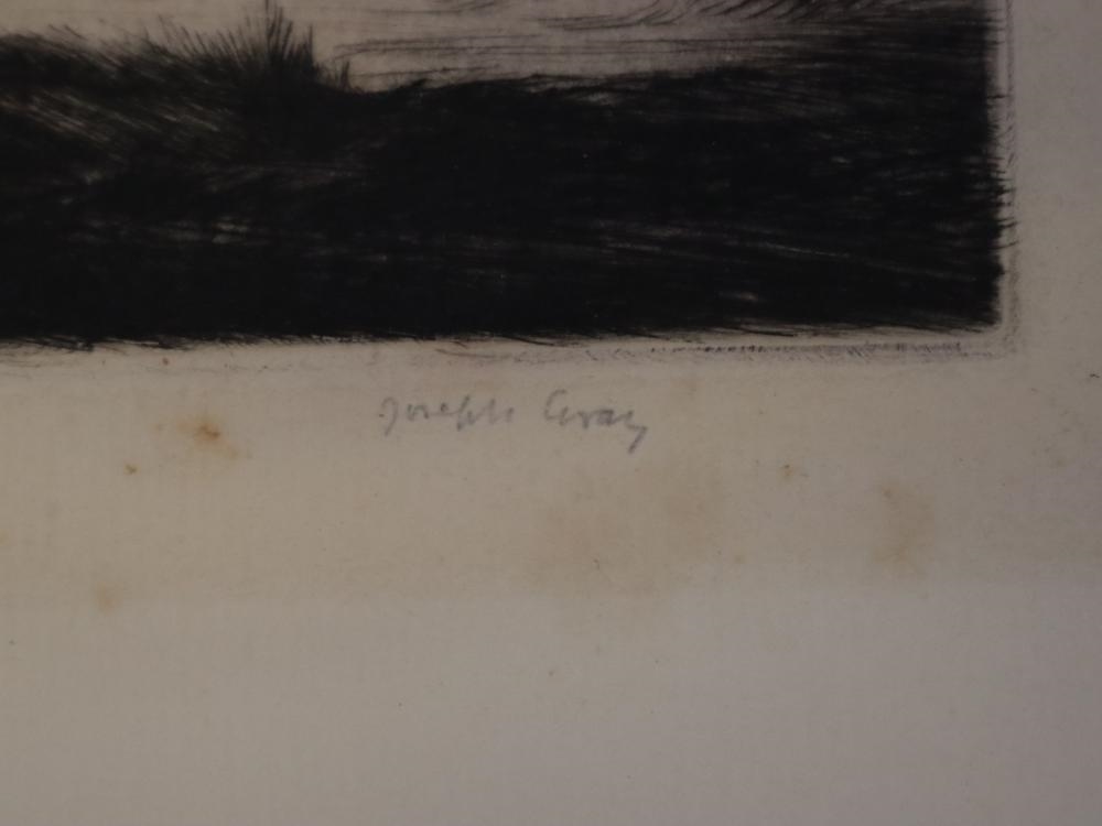 Joseph Gray | TWO JOSEPH GRAY ETCHINGS | MutualArt