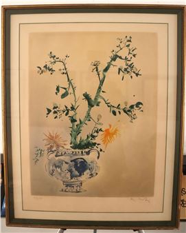 Floral Vase Still Life Picture