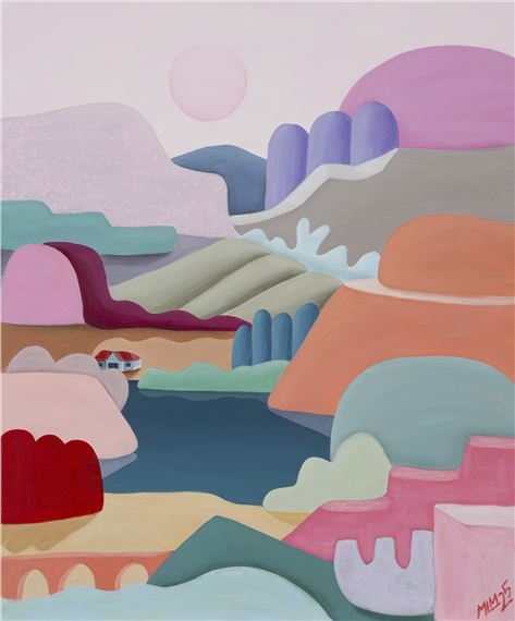 Here the sun visits me from the "Myland" series - Magdalena Magiera