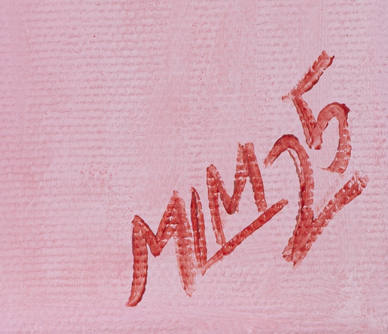 Artwork by Magdalena Magiera, Here the sun visits me from the "Myland" series, Made of acrylic, pastel