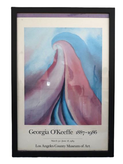 Georgia O'Keeffe | Georgia O'Keeffe 1989 Exhibition Poster