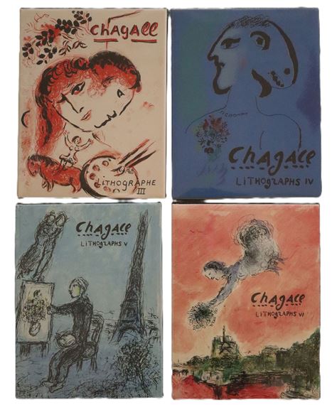 Marc Chagall | Marc Chagall, 1969-1986, Lithographs Volumes III-VI Book ...