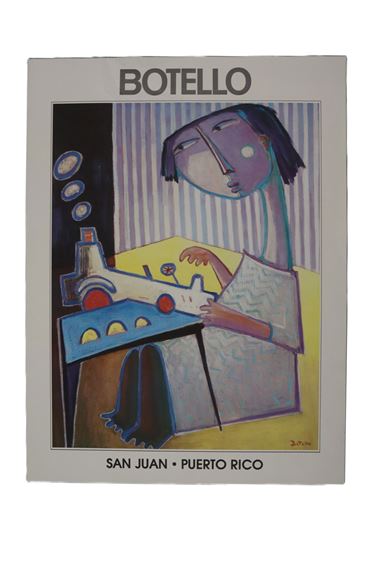 Ángel Botello | San Juan Puerto Rico Exhibition Poster | MutualArt