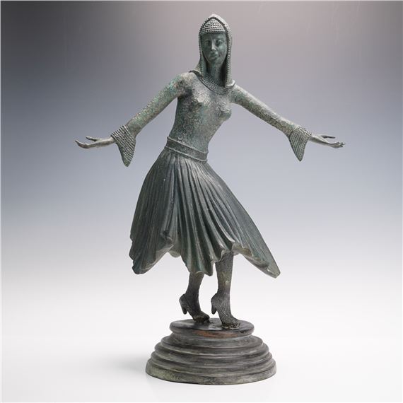 Demétre H. Chiparus | Finely cast bronze sculpture in the style of ...