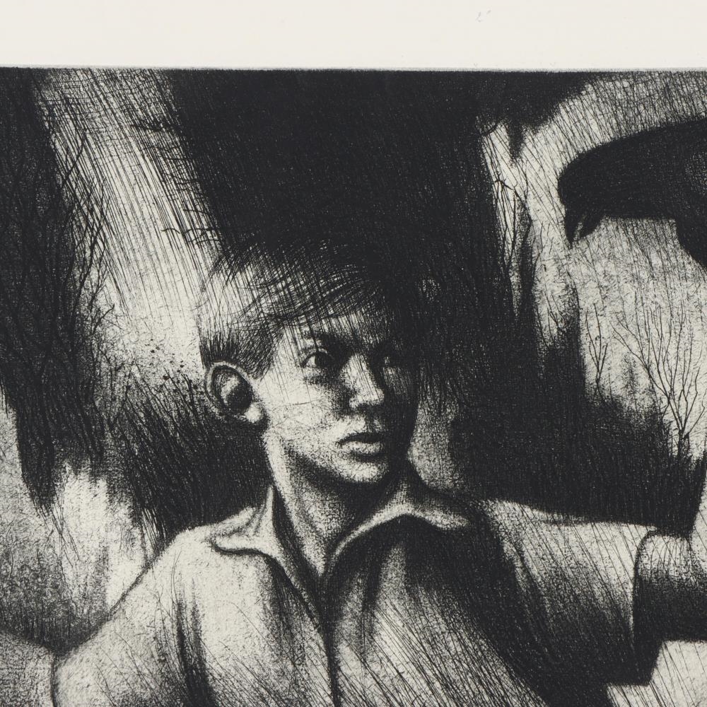 Artwork by Donald Richard Sexauer, To Fly, To Fly, Made of etching