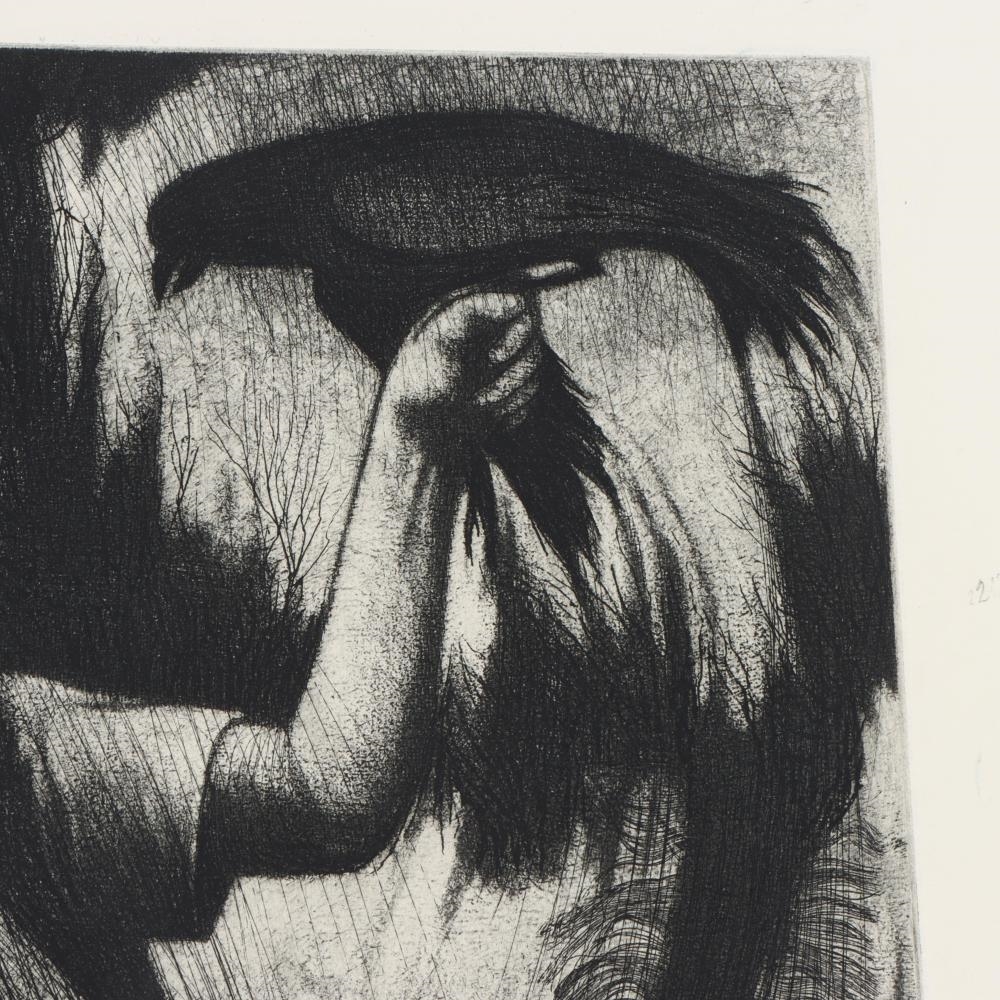 Artwork by Donald Richard Sexauer, To Fly, To Fly, Made of etching